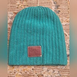 Love Your Melon Turquoise Knit Hat